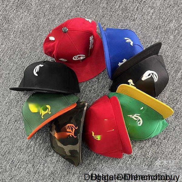 

ch casquette designer letters print fashion street hiphop baseball hat colored cross casual flat cap cs, Blue;gray