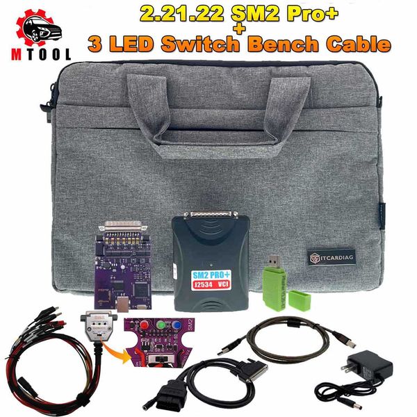 

automotive repair kits itcardiag v2.21.22 original full chip sm2 pro+ j2534 vci ecu programmer read write ecu flash eeprom pflasher pcm 67 i