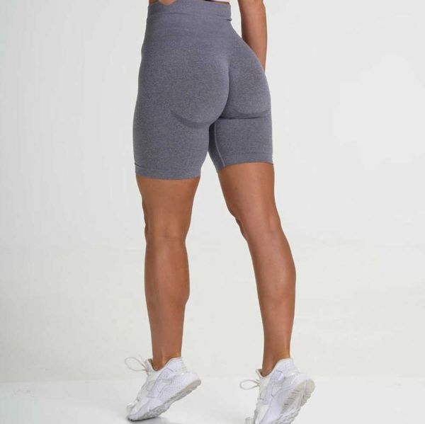 

yoga outfit nvgtn running sports workout shorts women's high waist gym women leggings seamless fitness sport sportswear 5ess