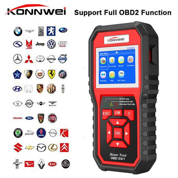 

automotive repair kits professional obd2 scanner automotive code reader kw850 obd ii eobd code scanner auto diagnostic tool for all cars aft