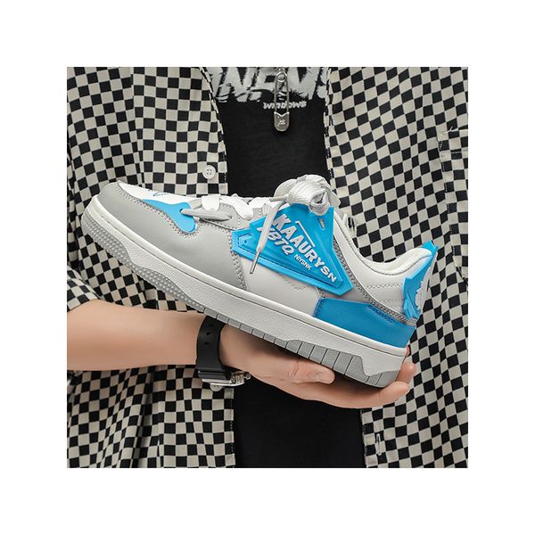 

summer men's running shoes are lightweigh and comfortable.summers new thick sole2 small white and black shoes women's outdoor spor