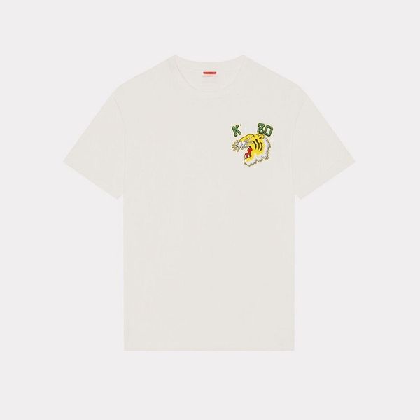 

rabbit summer sale t shirt style tiger embroidery with letters tees short sleeve casual shirts flower hip shirts sport m2w9, White;black