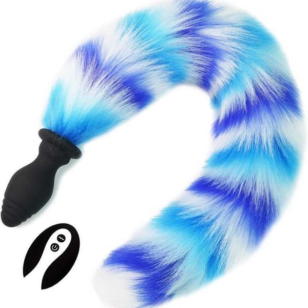 

factory outlet fox buttocks plug with smooth long role-playing flirting animal fox toy lady/role-playing play mix