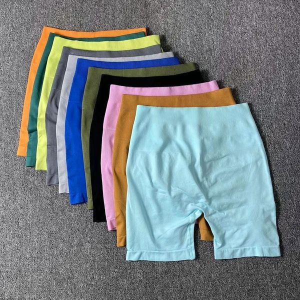 

outdoor shorts seamless high waist yoga shorts push up running shorts scrunch butt sports shorts fitness shorts 230520, Brown;gray
