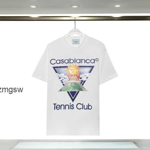 

fashion t shirt men women designers t-shirts tees apparel man s casual chest letter luxury clothing street shorts sleeve clothes casablanc, White;black
