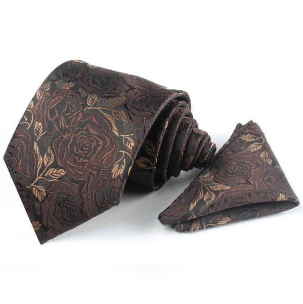 

fashion pocket ties for men business suit mens tie set formal brown handkerchief cravat wedding party necktie7199577, Blue;purple