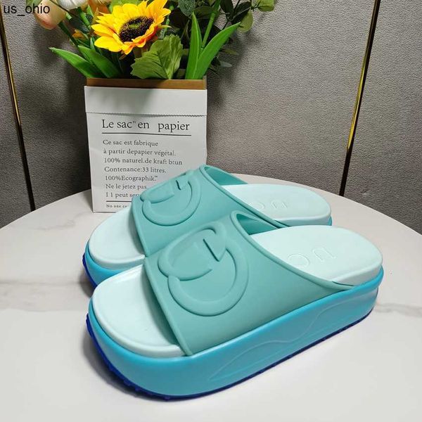 

sandals designer slipper with box luxury sandal men women shoes pool pillow comfort embossed mules copper triple black pink ivory summer fas