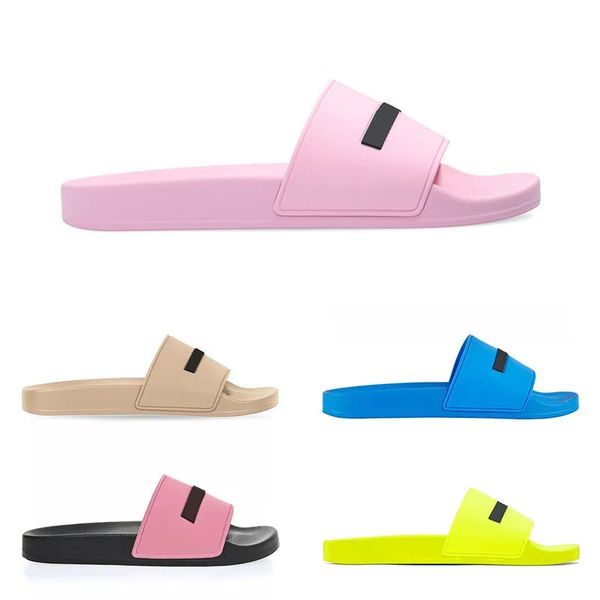 

paris slippers pool slides for men women slipper beach slide for women men flat sandals flats mens shoes ladies sandal beach shower shoe glo, Black