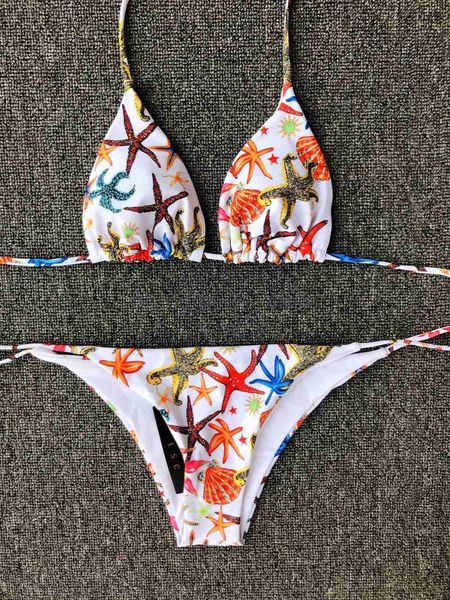 

womens swimwear famous designer bikini suit bur transparent strap swimsuit star print swimsuit womens swimsuit fashion beach suit summer wom, White;black