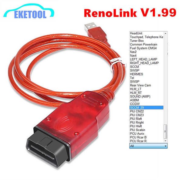

automotive repair kits renolink v1.99 v1.98 added extra function v1.87 for renault ecu programmer resetting key coding uch match dashboard c