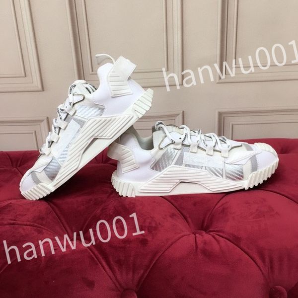 

2023 new luxury mens womens casual shoes reflective espadrilles flats platform mens sneakers shoes, Black