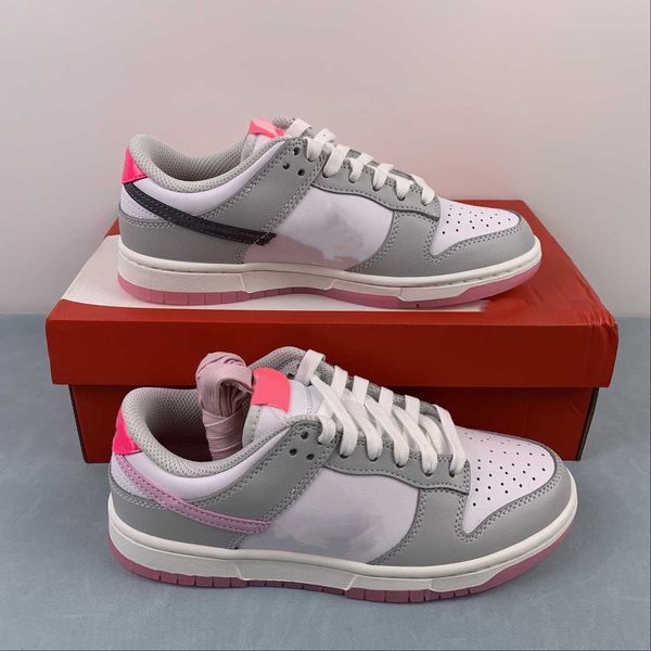 

designer shoes summit white pink foam sb dnks low se casual lifestyle shoes with original box