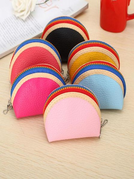 

coin purses 3pcs per set leather small fresh casual pu key wallet lady fashion dollar money mini makeup case8671168, Red;black