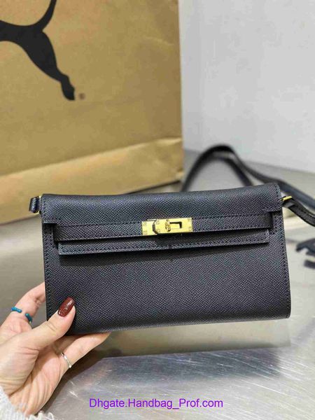 

wholesale 8a quality hemrres kely shoulder handbags of sale autumn and winter new fashion long wallet mini womens bag leather handheld one s