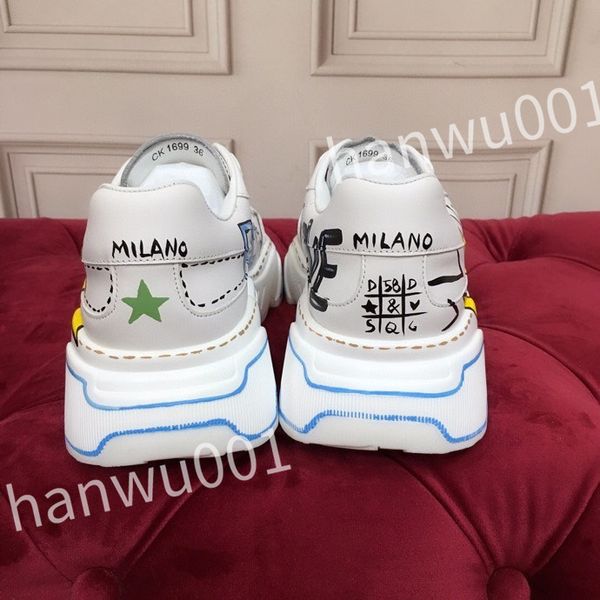 

quality casual shoes designer men shoe leather lace up men fashion platform sneakers white black mens womens