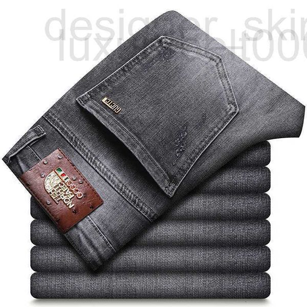 

men's jeans designer designer autumn and winter youth cotton versatile small feet long pants ibzu 1rvo, Blue