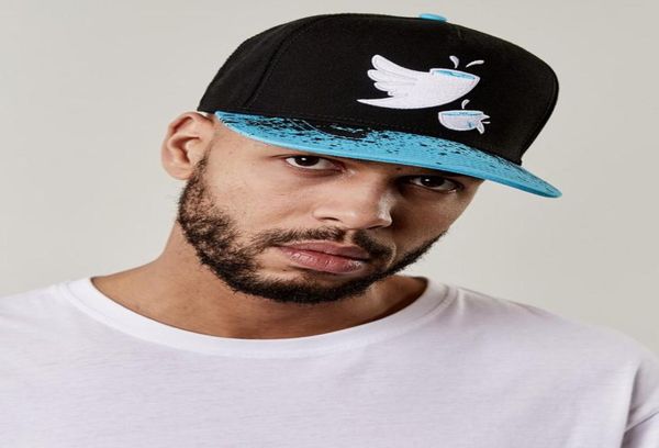 

hat classic fashion hip hop brand man woman snapbacks black cs wl trigger finger cap7947553, Blue;gray