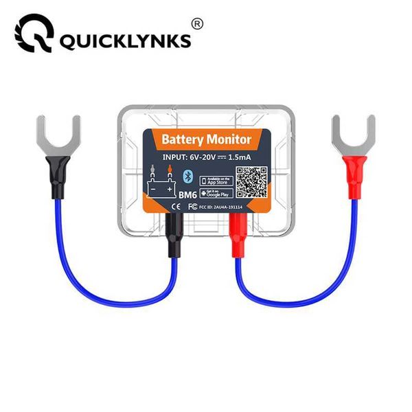 

automotive repair kits quicklynks bm6 bluetooth 4.0 car battery monitor 12v battery tester charging cranking test battery analyzer app for a
