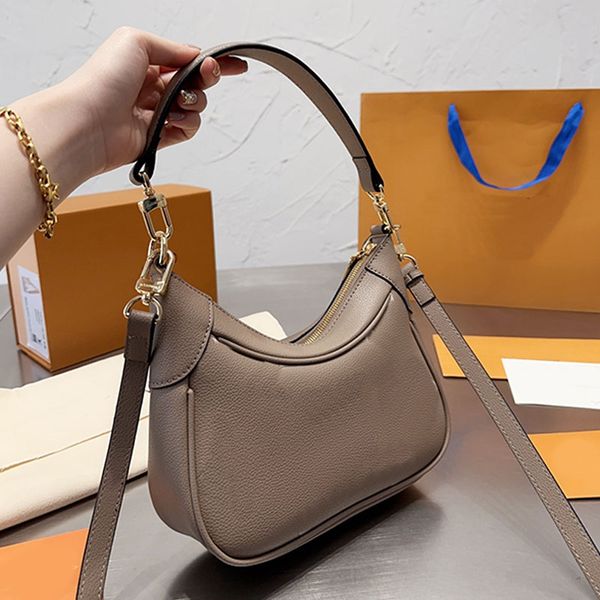 

luxury designer loop bag croissant bags shoulder hobo designer purse m81098 cosmetic half-moon baguette underarm handbag crossbody metal cha