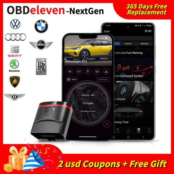 

automotive repair kits for bwm audi seat obd volkswagobd eleven pro obd11 tools edition next generation professional obd2 diagnostic coding