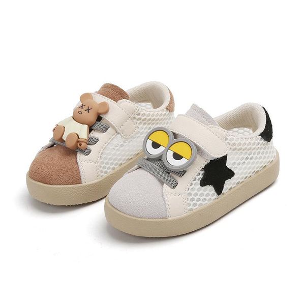 

first walkers kids shoes toddler baby sneakers footwear mesh casual spring summer cartoon boys girls f10061