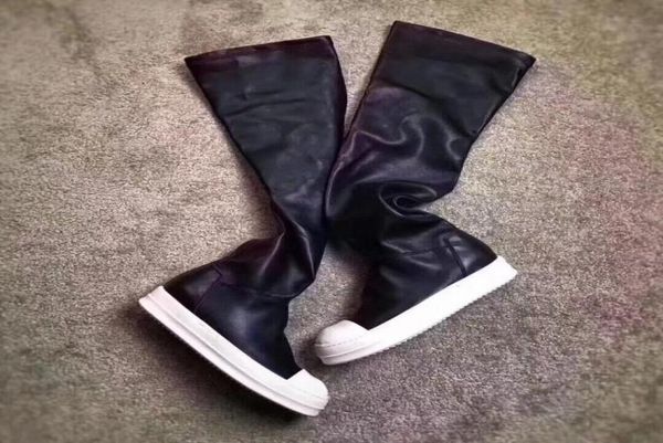 

2023ogdesigner boots ro glunge rick boot men sneakers owen women booties black lace up shoe gothic breathable canvas shoes9467486