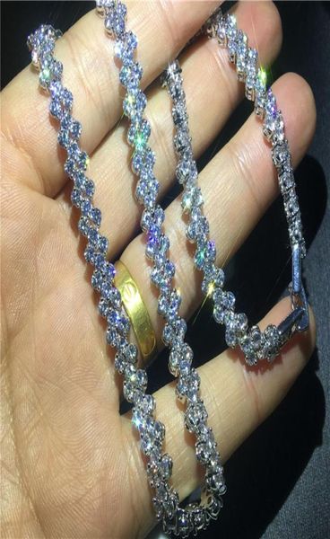 

vecalon romantic roma necklace white gold filled 5a cz evening party necklaces for women bridal wedding accessories jewelry2426133, Black