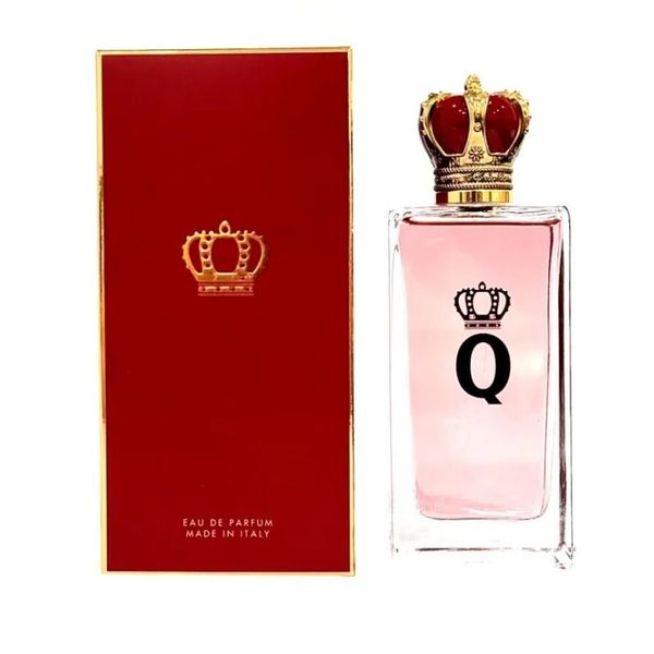 

designer women perfumes king crown parfum spray queen q perfume 100ml 3.3fl.oz original smell long time lasting edp spay fast ship