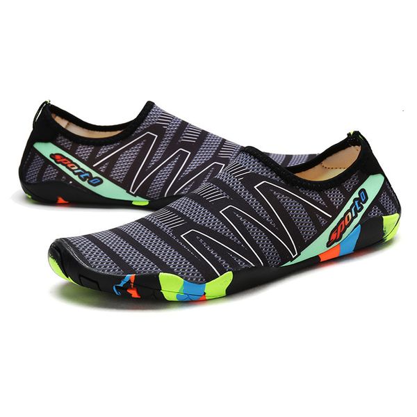 

water shoes drop- outdoor lovers beach summer outdoor shoes upstream walking water quick drying sneaker shoes zapatos de hombre 230522, Black