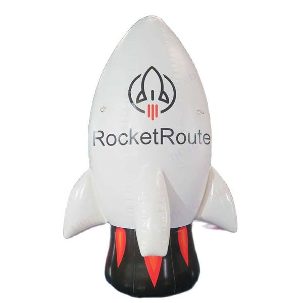 

used commercial giant inflatable rocket model/super rocket balloon/inflatables rocket replica for advertising