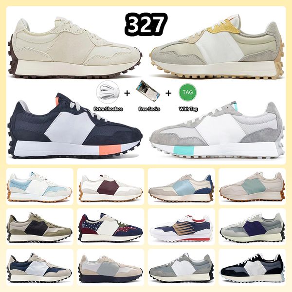 

n327 327 running shoes women mens designer sneakers white black paisley pack blue farmers market pack wheat vibrant orange castle pensole ou