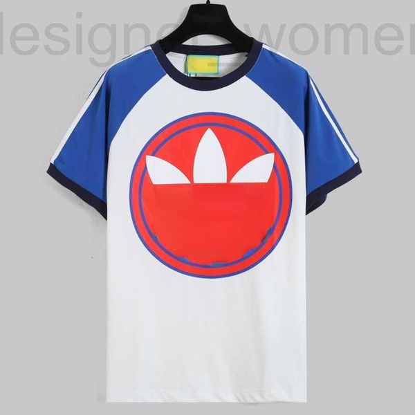 

men's t-shirts designer large size tees luxury t shirt shirts letter print contrast summer men and women round neck short-sleeved pullo, White;black