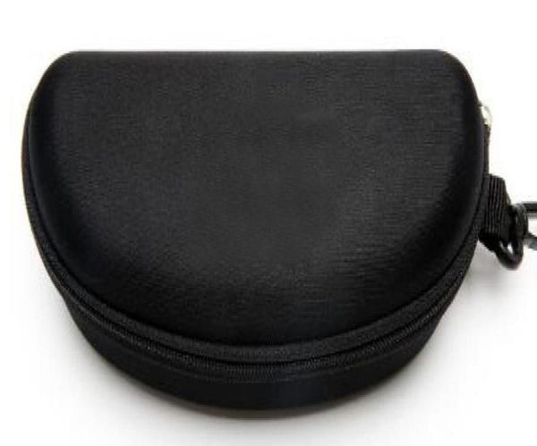 

hard case zipper hook sunglasses box compression glasses case black metal plastic sports sun glasses case box 1816193