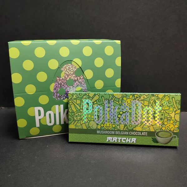 

polkadot chocolate bar box size 62*130*10mm magic mushrooms packaging 16 flavors to choose from affordable and stable supply fast delivery b