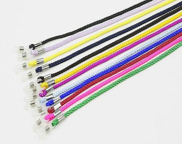 

ship quality12pcs antislip string muticolor cotton thread sunglasses string readingglasses neck cord retainer strap tough sili4028141