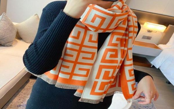 

classic fashion scarf new autumn and winter warmth cashmere ladies midlength shawl ak46 18070cm9778228, Blue;gray