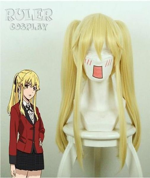 

anime kakegurui compulsive gambler mary saotome cosplay wig07981140, Black