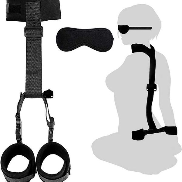 

factory outlet toys for couples bondage restraints set neck to wrist ackh ithb lindfolda djustableb ondageg eara cessoriesbed smg am espla