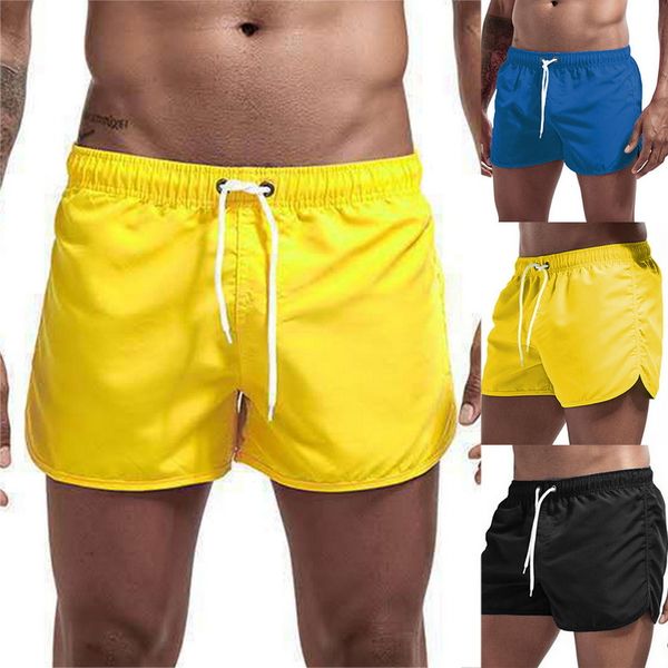 

men's designer summer beach swimming trunks casual jogging sports shorts street fashion shorts, White;black