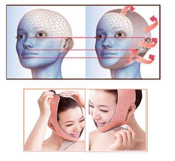 

korean cosmetic face mask thin slimming bandage double chin face health care products face massage6354558