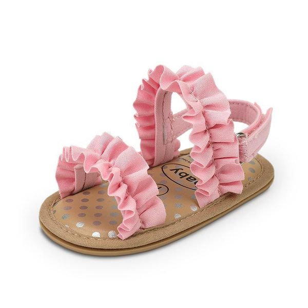 

first walkers kids shoes toddler baby footwear children summer princess sandals breathable simple lace f10679