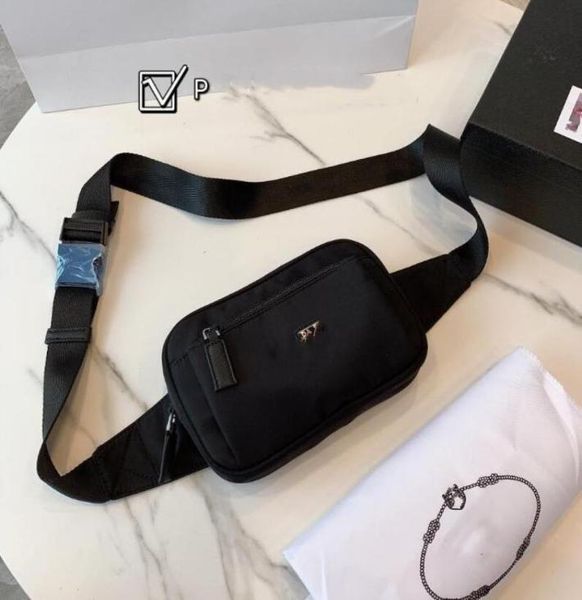 

2022 classic waterproof waist bag design wallet men039s black chest bag1175699
