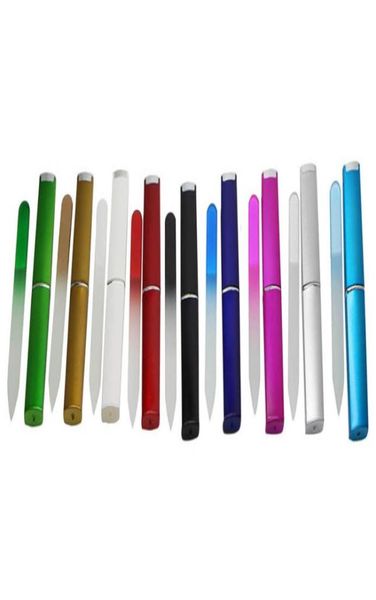 

crystal glass nail file with a hard case 3 12quot your choice of colors nf0094493143