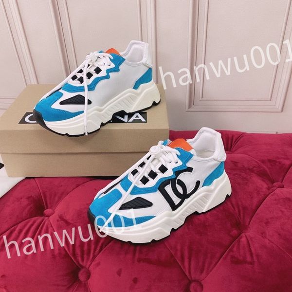 

new luxurys quality casual shoes designer men shoes leather lace up men fashion platform sneakers white black mens womens