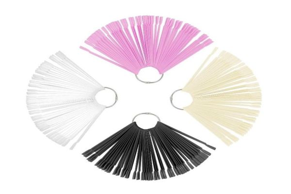 

colorful nail swatches sticks nail art supplies for nail art polish display and home diy transparent natural black pink6255960