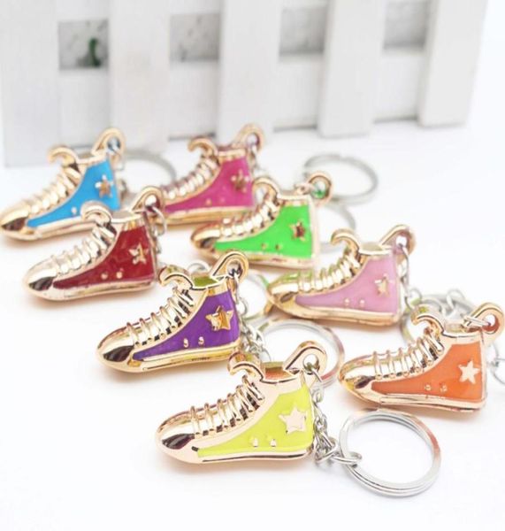 

personalized gift acrylic plating sneakers small shoes key chain pendant2229788, Silver