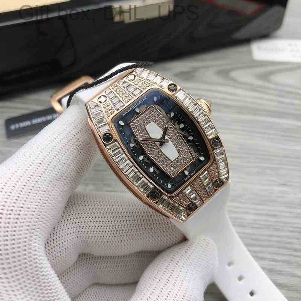 

rm007 superclone superclone watches wristwatch designer luxury mens mechanics watch richa milles weska barrel diamond red lip rm007 women&#0, Slivery;brown