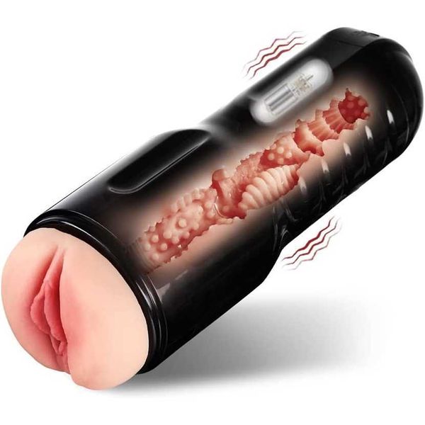 

factory outlet vibrating male cup with vibration modes realistic texture pocket genitals men tivino detachable toy