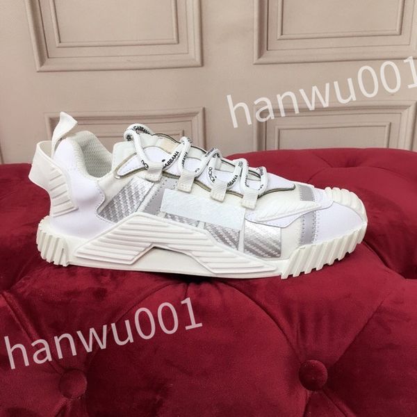 

new luxury mens womens casual shoes reflective espadrilles flats platform mens sneakers shoes, Black