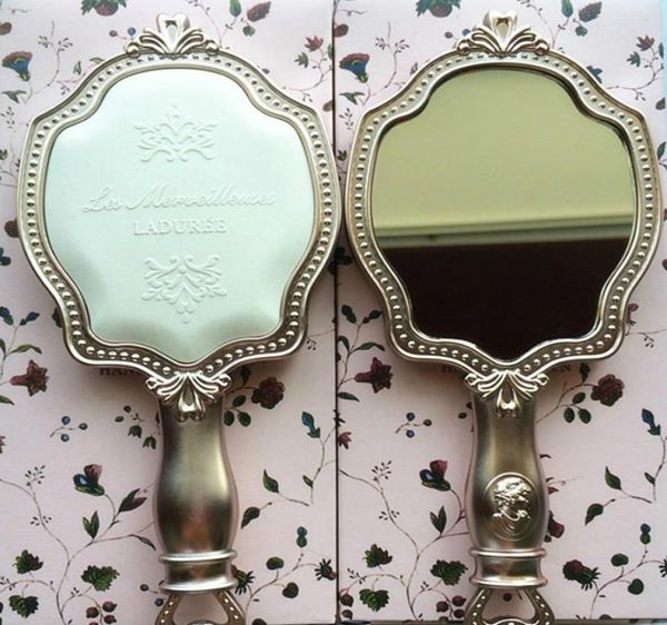 

cute classical makeup mirror portable princess lady compact pocket gift dhl3388527
